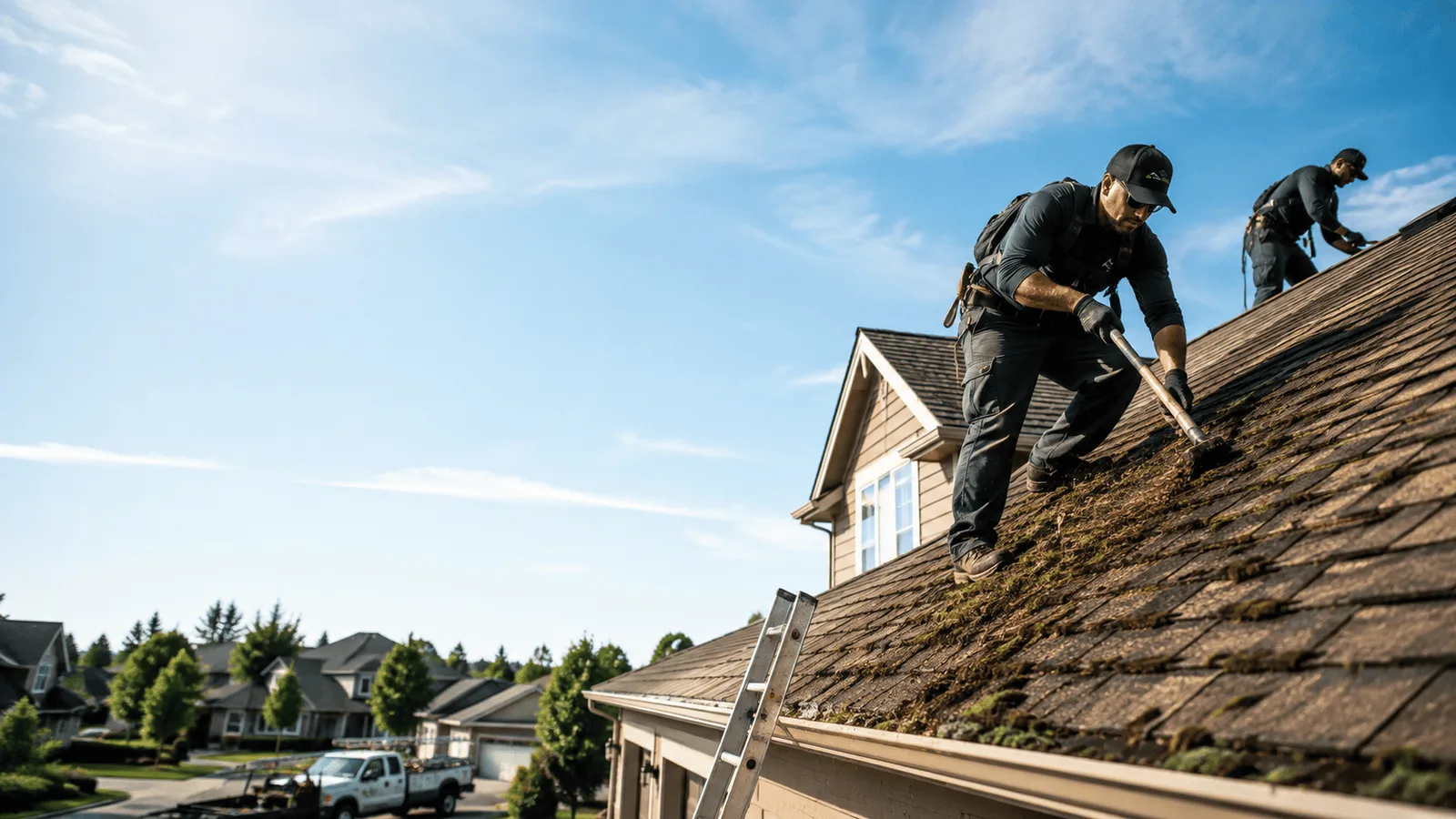 Roof Moss Removal in Bristol, CT near me